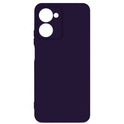Фото Накладка силиконовая Silicone Case для realme 10 Фиолетовая