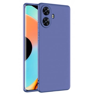 Фото Накладка силиконовая для realme C55 Сиреневая