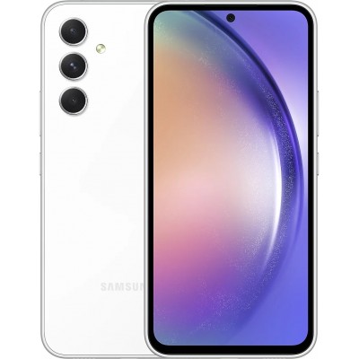 Фото Смартфон Samsung Galaxy A54 5G 6/128 ГБ белый (РСТ)