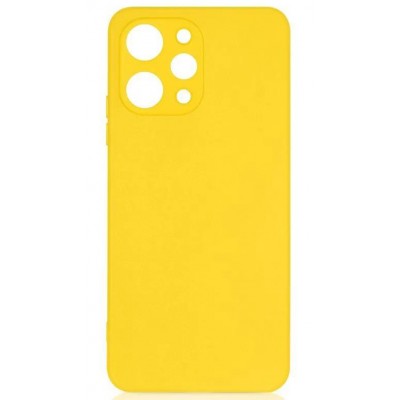 Фото Накладка силиконовая Silicone Cover для Xiaomi Redmi 12, желтая