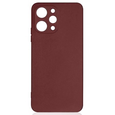 Фото Накладка силиконовая Silicone Cover для Xiaomi Redmi 12, бордовая