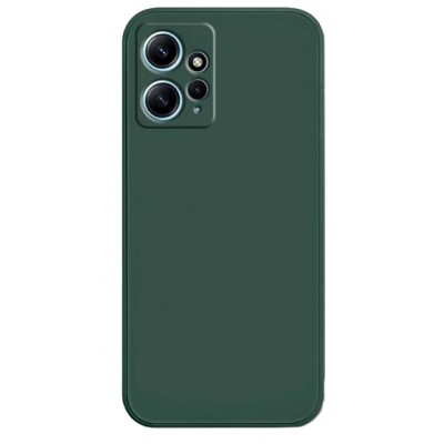 Фото Накладка силиконовая Fashion Case для Xiaomi Redmi Note 12, темно-зеленая