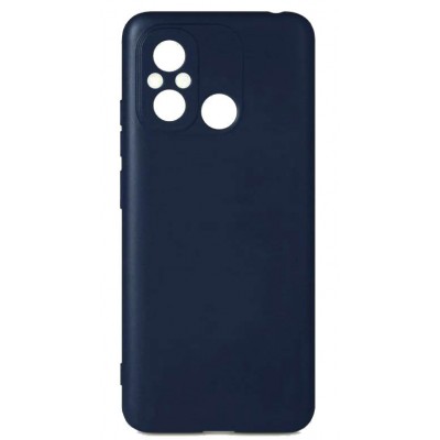 Фото Накладка силиконовая Fashion Case для Xiaomi Redmi 12C, синяя