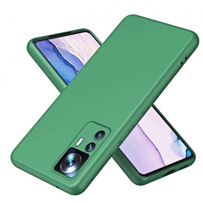 Фото Накладка силиконовая Silicone Case для Xiaomi 12T/12T Pro Зеленая