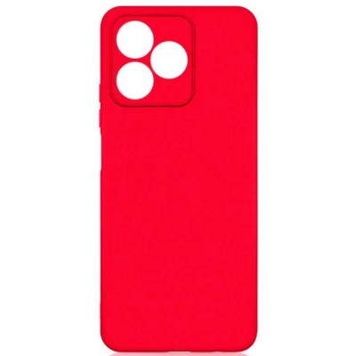 Фото Накладка силиконовая Silicone Case для Realme C53, красный