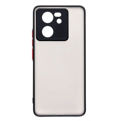 Фото Накладка бронированная Fashion Case для Xiaomi 13T/13T Pro, черный