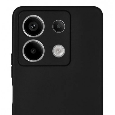 Фото Накладка силиконовая для Xiaomi Redmi Note 13 5G, черный