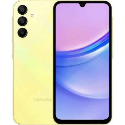 Фото Смартфон Samsung Galaxy A15 8/256 ГБ, Global, желтый