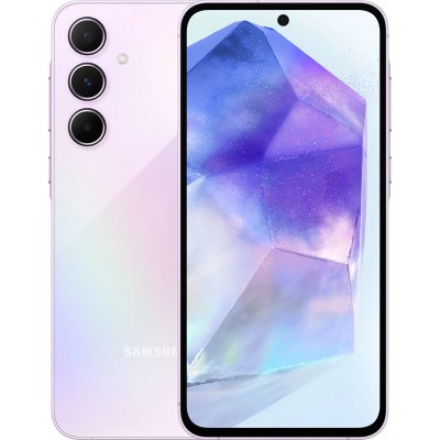 Фото Смартфон Samsung Galaxy A55 5G 8/128 ГБ лаванда (Global Version)