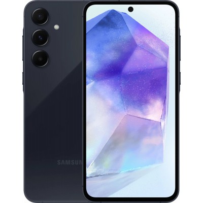 Фото Смартфон Samsung Galaxy A55 5G 8/128 ГБ темно-синий (РСТ)