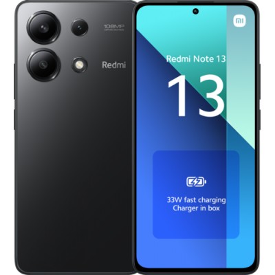 Фото Смартфон Xiaomi Redmi Note 13 6/128 ГБ NFC Midnight Black (РСТ)