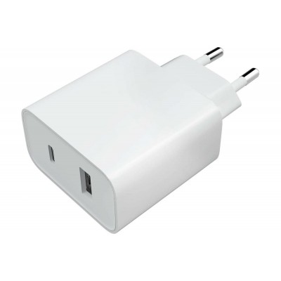 Фото Сетевое зарядное устройство Xiaomi Mi 33W Wall Charger (Type-A + Type-C)