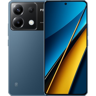 Фото Смартфон Xiaomi POCO X6 5G 12/256 ГБ синий (Global Version)