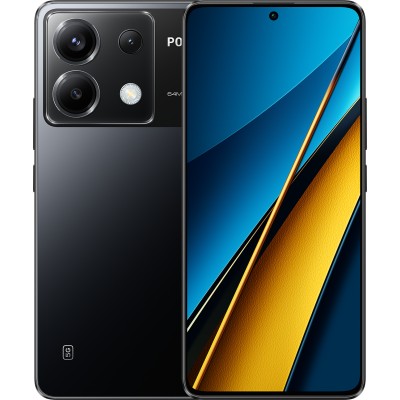 Фото Смартфон Xiaomi POCO X6 5G 12/256 ГБ черный (Global Version)