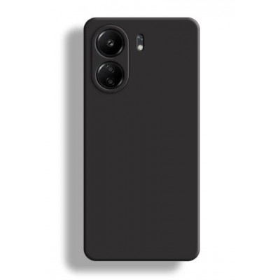 Фото Накладка силиконовая Silicone Case для Xiaomi Redmi 13C/Poco C65, черная