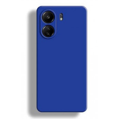 Фото Накладка силиконовая Silicone Case для Xiaomi Redmi 13C/Poco C65, синяя