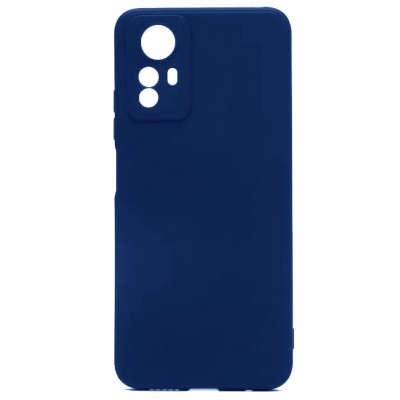 Фото Накладка силиконовая Silicone Cover для Xiaomi Redmi Note 12S, синяя