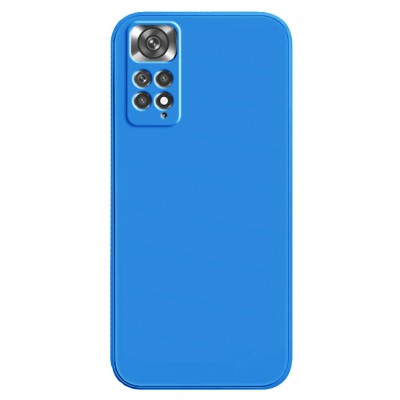 Фото Накладка силиконовая Silicone Case для Xiaomi Redmi Note 11/Note 11S Голубая