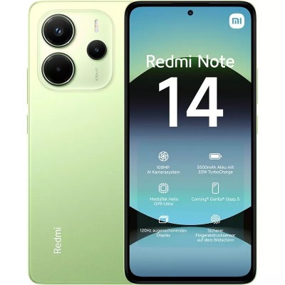 Фото Смартфон Xiaomi Redmi Note 14 4G 6/128 ГБ Lime Green (Global Version)