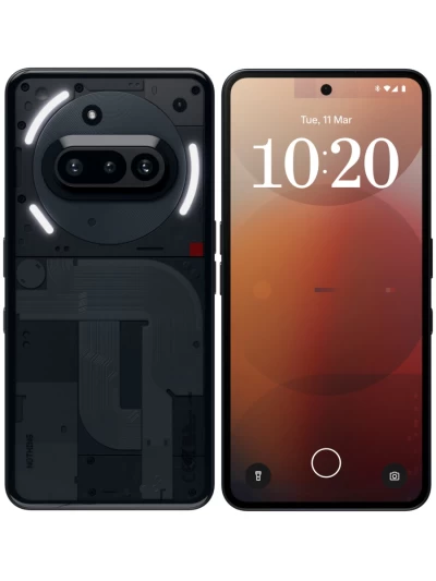 Смартфон Nothing Phone (3A) 12/256 ГБ Black (Global Version)