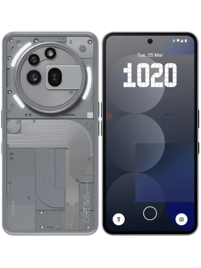 Смартфон Nothing Phone (3A) Pro 12/256 ГБ Grey (Global Version)