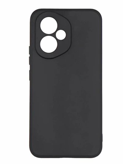 Накладка силиконовая Silicone Case для Honor 400 черная