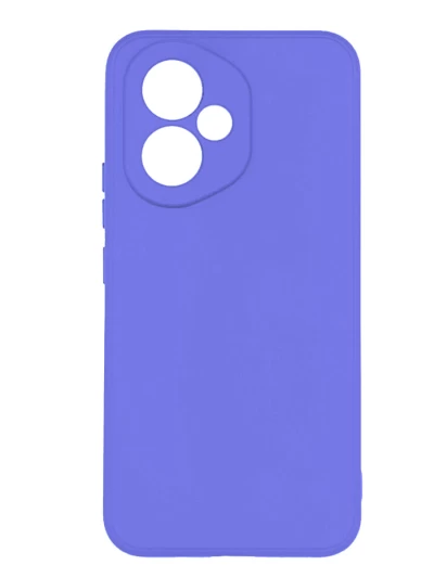 Накладка силиконовая Silicone Case для Honor 400 сиреневая