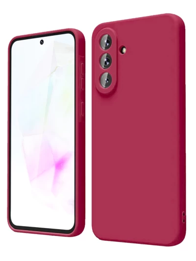 Накладка силиконовая для Samsung Galaxy A57 красная