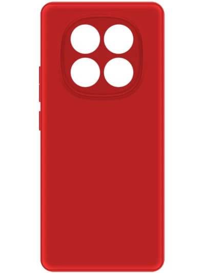Накладка силиконовая для Xiaomi Redmi Note 15 Pro+ красная