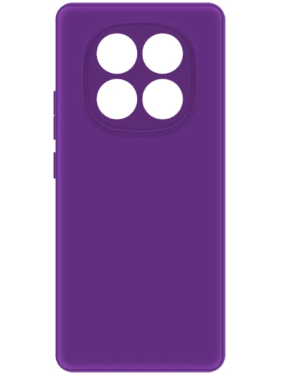 Накладка силиконовая для Xiaomi Redmi Note 15 Pro+ фиолетовая