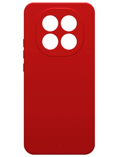 Накладка силиконовая Silicone Cover для Xiaomi Redmi Note 15 Красная