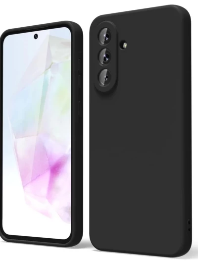 Накладка силиконовая Silicone Case для Samsung Galaxy A27 черная