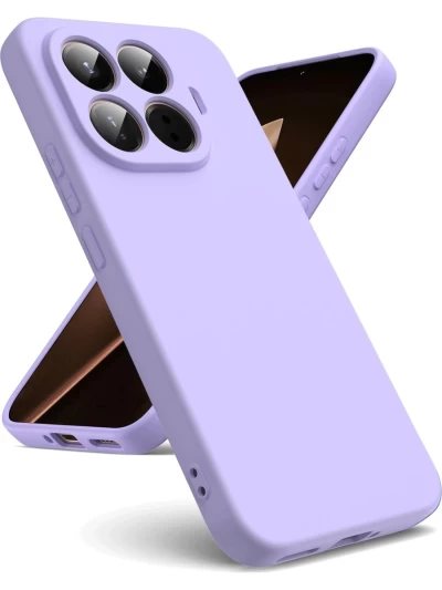 Накладка силиконовая Silicone Case для Xiaomi 17T сиреневая