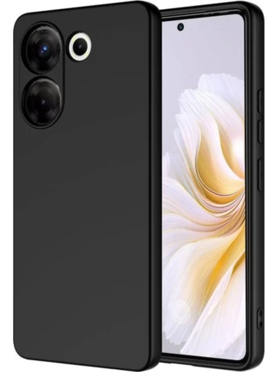 Накладка силиконовая Silicone Case для POCO X8 Pro черная