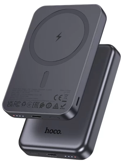 Магнитный внешний аккумулятор Hoco J160 5000 mAh черный