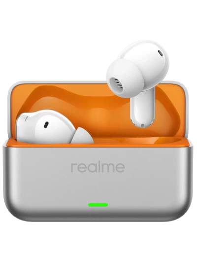 Беспроводные наушники Realme Buds T500 Pro серебристые