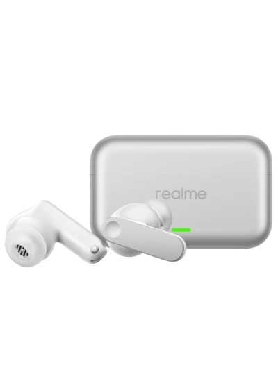 Беспроводные наушники Realme Buds T500 Pro серебристые