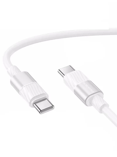 Кабель Borofone BX106 Type-C -Type-C Белый
