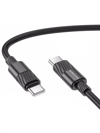Кабель Borofone BX106 Type-C -Type-C Черный