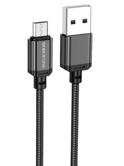 Кабель Borofone BX87 USB-A-Micro-USB Черный